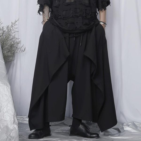 men's pants yamamoto style fashion trend casual black loose nine point wide leg plus size skirt
men's pants yamamoto style fashion trend casual black loose nine point wide leg plus size skirt