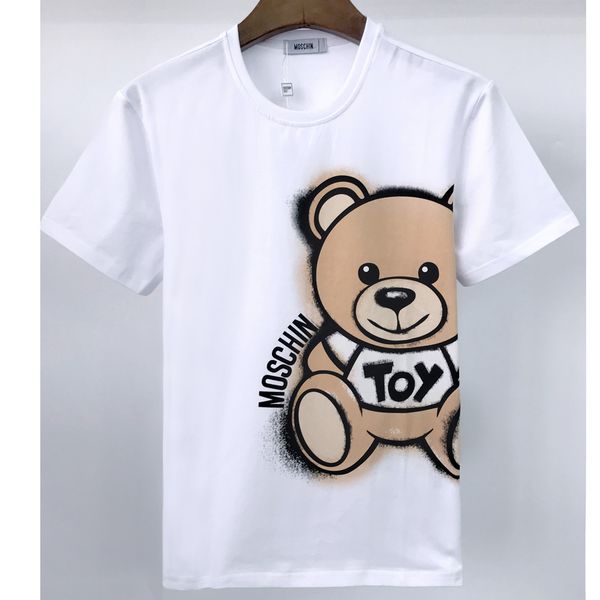 2021 high-end summer fashion men's t-shirt bear print pattern short-sleeved cotton wholesale black and white two-color m-3xl, White;black
2021 high-end summer fashion men's t-shirt bear print pattern short-sleeved cotton wholesale black and white two-color m-3xl, White;black