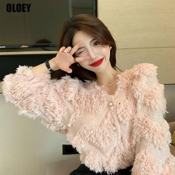 women's knits & tees fashion chic plush v-neck sweater tassel coat korean women 2021 autumn winter thick wild rose long sleeve sweet ca, White
women's knits & tees fashion chic plush v-neck sweater tassel coat korean women 2021 autumn winter thick wild rose long sleeve sweet ca, White