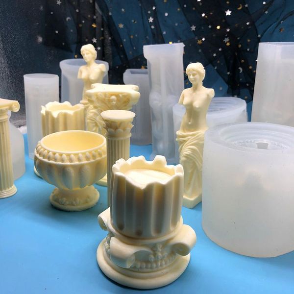 craft tools silicone roman column candle mould 3d making wax plaster nordic art body mold female soap cake
craft tools silicone roman column candle mould 3d making wax plaster nordic art body mold female soap cake