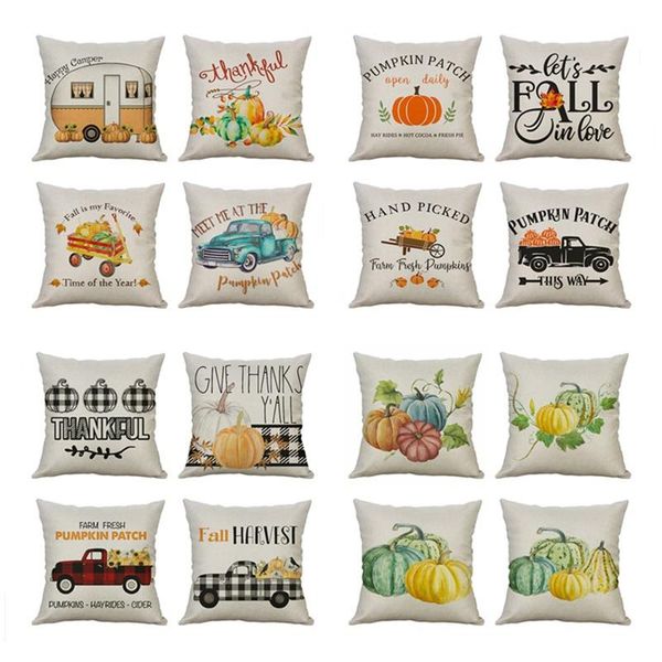 45*45cm halloween pillow case fall pumpkin cotton linen sofa waist throw pillows car cushion cover home decor cushion/decorative
45*45cm halloween pillow case fall pumpkin cotton linen sofa waist throw pillows car cushion cover home decor cushion/decorative
