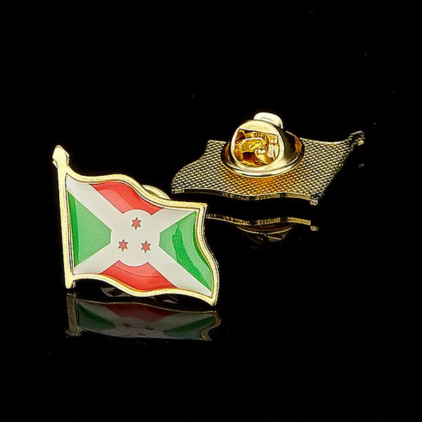 30pcs the republic of burundi of africa fashion 3d metal craft national emblem flag lapel pins
30pcs the republic of burundi of africa fashion 3d metal craft national emblem flag lapel pins