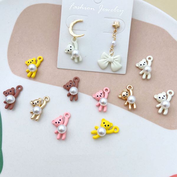 2021 50pcs/lot beads decoration cartoon bears shape alloy floating locket charms diy jewelry earring/bracelet accessory, Bronze;silver
2021 50pcs/lot beads decoration cartoon bears shape alloy floating locket charms diy jewelry earring/bracelet accessory, Bronze;silver