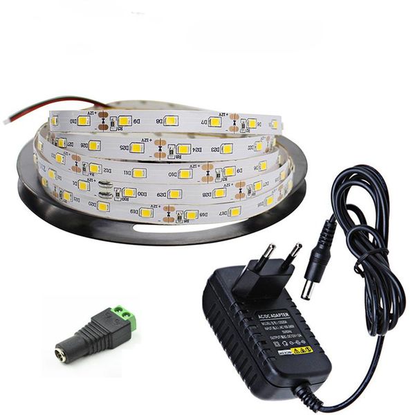 not waterproof smd 2835 flexible led strip light 60leds/m 300 leds 5m dc12v + dc connector 2a power supply adapter strips
not waterproof smd 2835 flexible led strip light 60leds/m 300 leds 5m dc12v + dc connector 2a power supply adapter strips