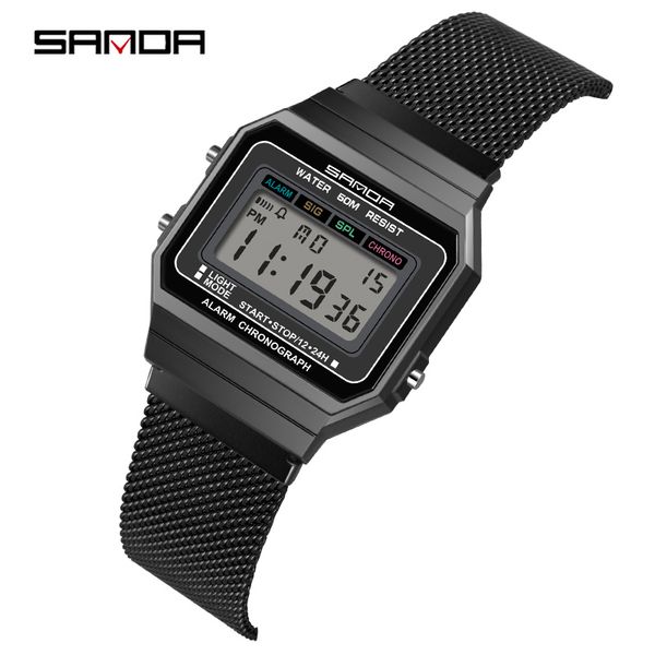 sanda luxury gold women digital watch ultra-thin steel led electronic wrist watch luminous clock ladies watch montre femme x0524, Slivery;brown
sanda luxury gold women digital watch ultra-thin steel led electronic wrist watch luminous clock ladies watch montre femme x0524, Slivery;brown