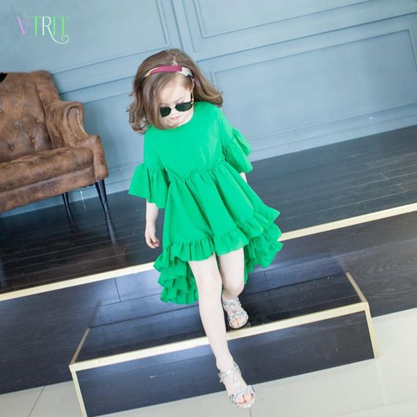 girl's dresses girls summe 4 colors asymmetrical chiffon dress for princess party wedding kids children, Red;yellow
girl's dresses girls summe 4 colors asymmetrical chiffon dress for princess party wedding kids children, Red;yellow