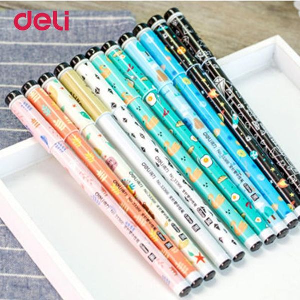 gel pens deli 24 pcs/set 0.35mm for school supplies flexible office desk accessories stationery
gel pens deli 24 pcs/set 0.35mm for school supplies flexible office desk accessories stationery