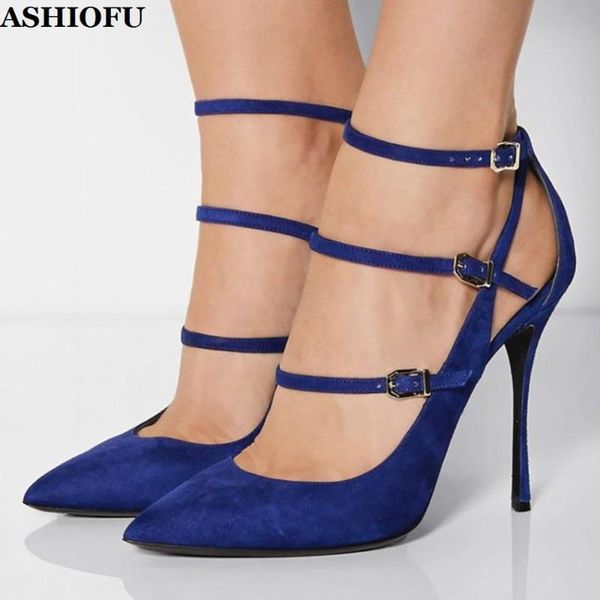 dress shoes ashiofu handmade ladies high heel pumps simple style buckle straps party prom daily wear large size fashion, Black
dress shoes ashiofu handmade ladies high heel pumps simple style buckle straps party prom daily wear large size fashion, Black