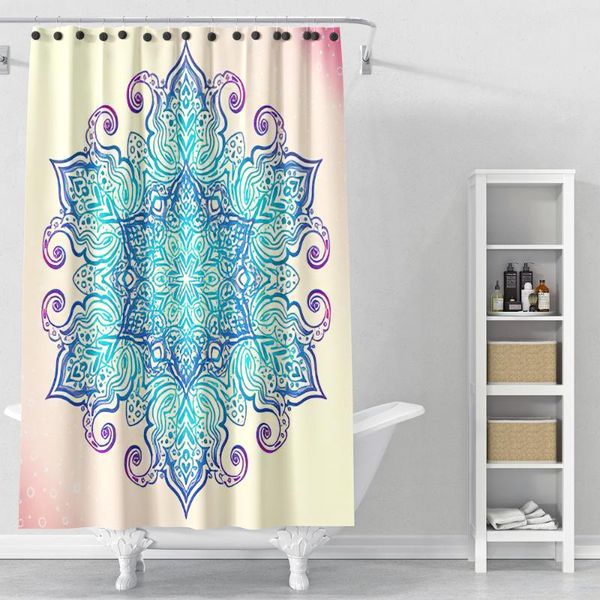 print eastern europe bohemian style mandala pattern waterproof shower curtains custom home decoration bathroom toilet
print eastern europe bohemian style mandala pattern waterproof shower curtains custom home decoration bathroom toilet