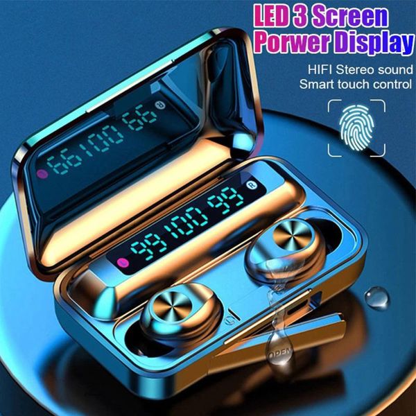 5.0 earphones earbud wireless headset hifi stereo in-ear waterproof eardphones with microphone cell phone
5.0 earphones earbud wireless headset hifi stereo in-ear waterproof eardphones with microphone cell phone