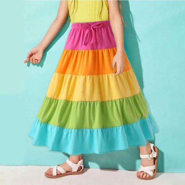 arriavl baby girl rainbow skirt 1-6y long pleat cute princess dress spring autumn children cotton skirts, Blue
arriavl baby girl rainbow skirt 1-6y long pleat cute princess dress spring autumn children cotton skirts, Blue