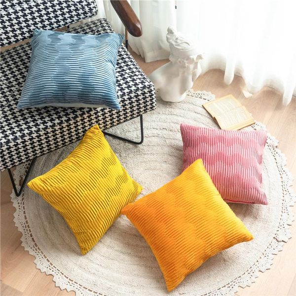 pillow case cover soft solid color decorative striped cushion covers for sofa couch bed chair
pillow case cover soft solid color decorative striped cushion covers for sofa couch bed chair