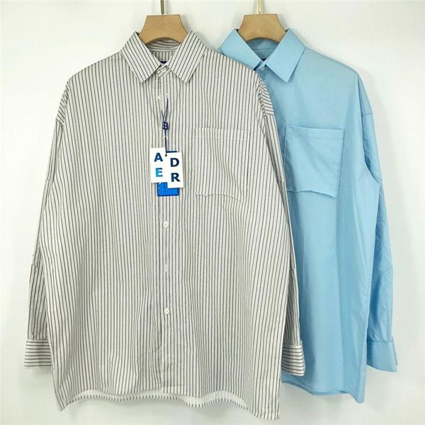 men's casual shirts oversized ader error lapel stripe men women long sleeve drawstring adererror invaders shirt blouse, White;black
men's casual shirts oversized ader error lapel stripe men women long sleeve drawstring adererror invaders shirt blouse, White;black