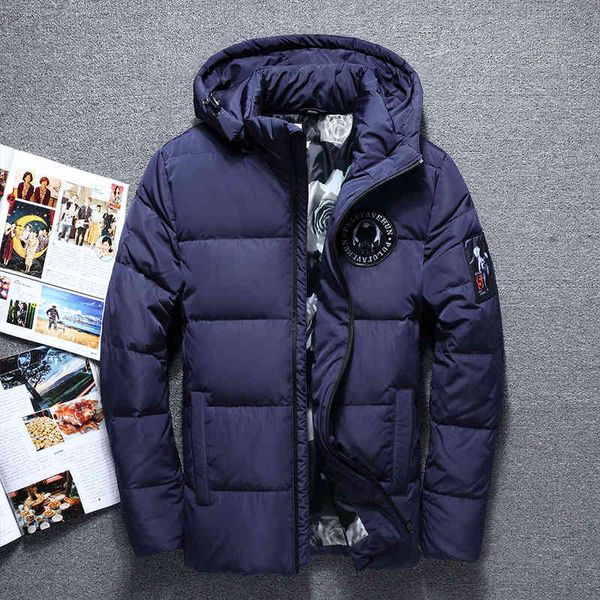 new fashion brand winter white duck down jacket male leisure hooded warm coat casual blue parkas men, Black
new fashion brand winter white duck down jacket male leisure hooded warm coat casual blue parkas men, Black