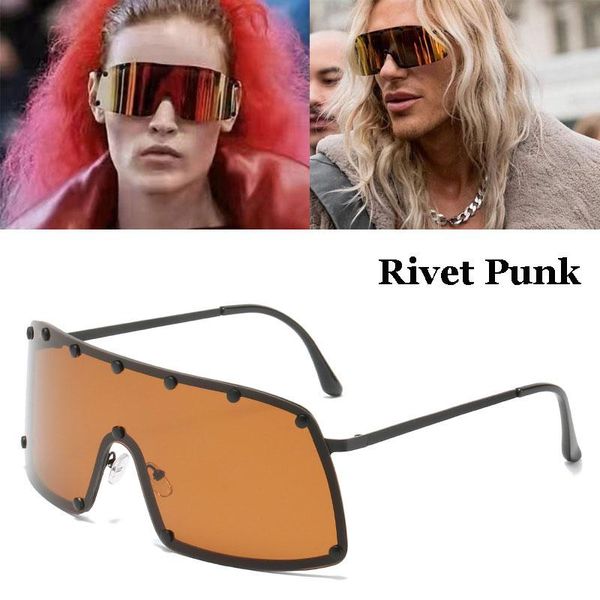 sunglasses 2021 fashion men oversized rivet punk arc for women vintage hip hop shield windproof sun glasses, White;black
sunglasses 2021 fashion men oversized rivet punk arc for women vintage hip hop shield windproof sun glasses, White;black