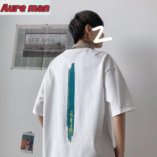 men's t-shirts summer short sleeve t-shirt hong kong style half shirt loose large size men, White;black
men's t-shirts summer short sleeve t-shirt hong kong style half shirt loose large size men, White;black