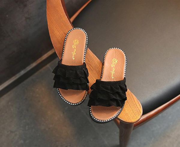 slipper toddler kids summer slippers baby girls beach princess shoes ruffles casual sandals klapki z futerkiem dla dzieci #y2, Black;grey
slipper toddler kids summer slippers baby girls beach princess shoes ruffles casual sandals klapki z futerkiem dla dzieci #y2, Black;grey