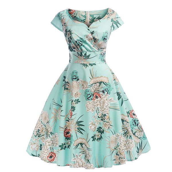 vintage hepburn style dress women 50s 60s slim short sleeve print party dress ladies elegant spring summer swing party dress 210413, Black;gray
vintage hepburn style dress women 50s 60s slim short sleeve print party dress ladies elegant spring summer swing party dress 210413, Black;gray