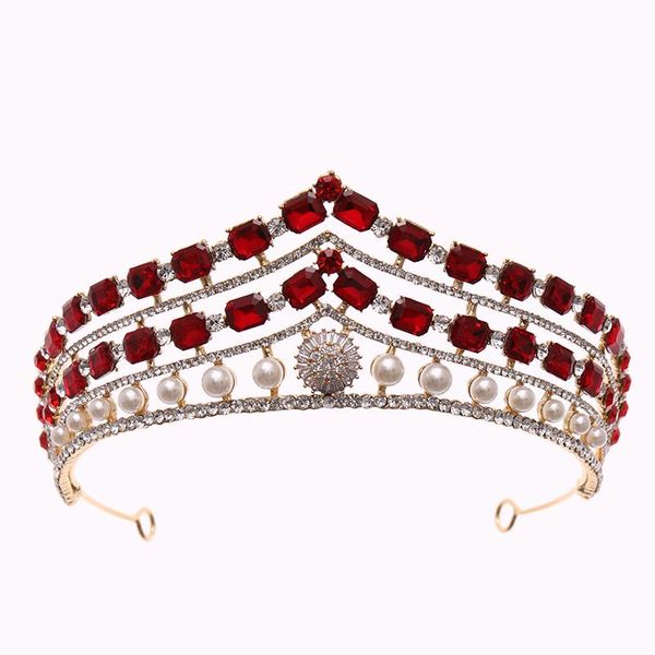 Hair Clips & Barrettes Tiara Wedding Crown For Bride Head Jewelry Headdress Accessories Pearl Prom Gift Ornaments, Golden;silver
Hair Clips & Barrettes Tiara Wedding Crown For Bride Head Jewelry Headdress Accessories Pearl Prom Gift Ornaments, Golden;silver