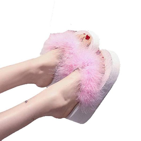 sandals women arrival summer girls high heels platform flip flops fashion fur casual outdoor hrox, Black
sandals women arrival summer girls high heels platform flip flops fashion fur casual outdoor hrox, Black