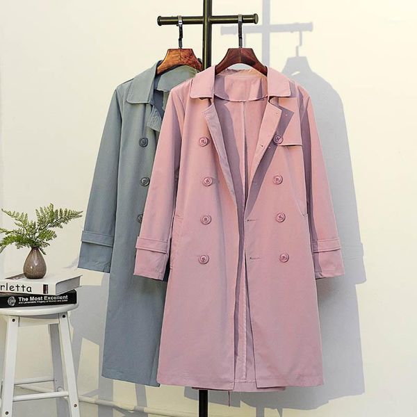 women's trench coats autumn coat women plus size bust 150cm 5xl 6xl 7xl 8xl 9xl pink blue colors, Tan;black
women's trench coats autumn coat women plus size bust 150cm 5xl 6xl 7xl 8xl 9xl pink blue colors, Tan;black