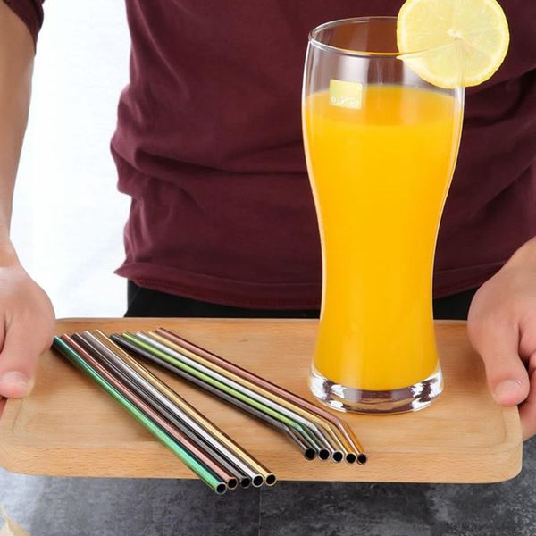drinking straws 13 pcs/pack colorful reusable 304 stainless steel metal with cleaning brush straight/bendy
drinking straws 13 pcs/pack colorful reusable 304 stainless steel metal with cleaning brush straight/bendy
