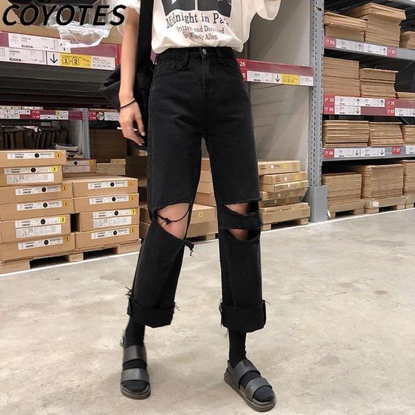 women jeans straight pants womens holes ripped hip-hop denim trousers harajuku kpop fashion vintage pant loose casual women's, Blue
women jeans straight pants womens holes ripped hip-hop denim trousers harajuku kpop fashion vintage pant loose casual women's, Blue