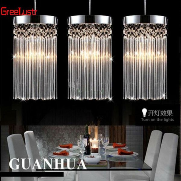 modern fashion simple luster chandelier led k9 crystal pendant lamp restaurant lights balcony aisle 110v-260v voltage light ceiling
modern fashion simple luster chandelier led k9 crystal pendant lamp restaurant lights balcony aisle 110v-260v voltage light ceiling