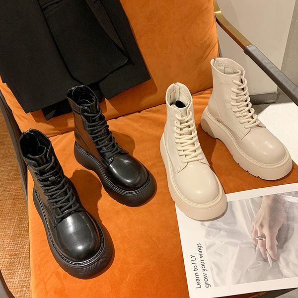 boots shoes riding boots-women flat heel round toe lace up luxury designer 2021 ankle med rock fashion autumn lolita rubber ladi, Black
boots shoes riding boots-women flat heel round toe lace up luxury designer 2021 ankle med rock fashion autumn lolita rubber ladi, Black