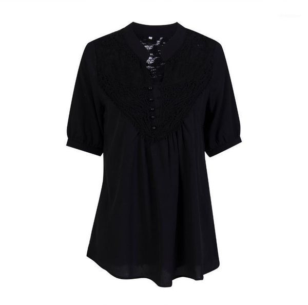women's blouses & shirts women blouse loose short sleeve cotton casual shirt fashion summer lady solid lace, White
women's blouses & shirts women blouse loose short sleeve cotton casual shirt fashion summer lady solid lace, White
