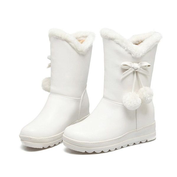 boots winter waterproof warm shoes botas platform women sweet children thick fur slip-on snow for, Black
boots winter waterproof warm shoes botas platform women sweet children thick fur slip-on snow for, Black