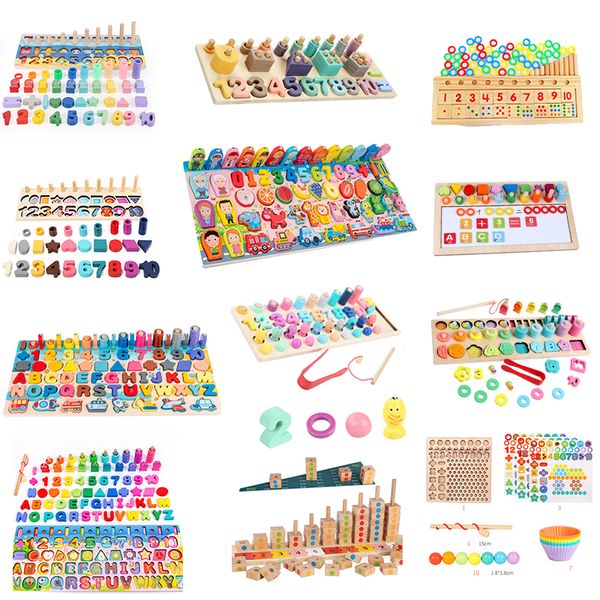 preschool montessori wooden educational toys count geometric shape cognition early education teaching math toys for children
preschool montessori wooden educational toys count geometric shape cognition early education teaching math toys for children
