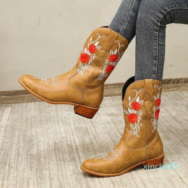 boots winter lady women shoes autumn boots-women round toe rubber mid calf rock med large size hoof heels rome retro slip-, Black
boots winter lady women shoes autumn boots-women round toe rubber mid calf rock med large size hoof heels rome retro slip-, Black