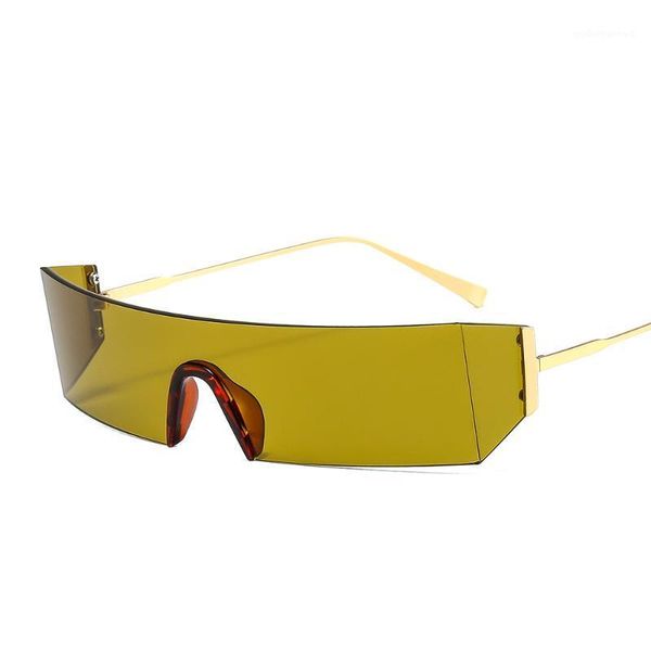 fashion women one piecesunglass men sunglasses 2021 shades eyewear rimless mental frame sun glasses female uv400 oculos, White;black
fashion women one piecesunglass men sunglasses 2021 shades eyewear rimless mental frame sun glasses female uv400 oculos, White;black