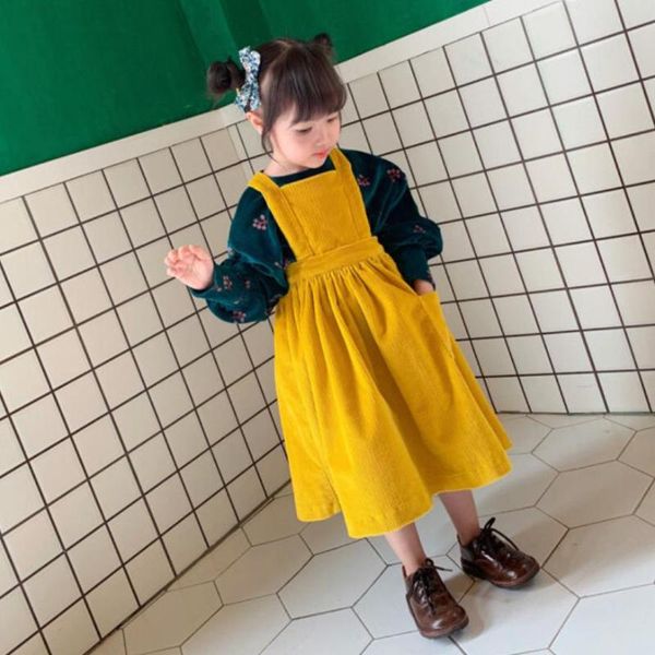 skirts girl corduroy strap skirt baby yellow beautiful dress children party clothes kids vestidos for 1-8 years ws1342, Blue
skirts girl corduroy strap skirt baby yellow beautiful dress children party clothes kids vestidos for 1-8 years ws1342, Blue