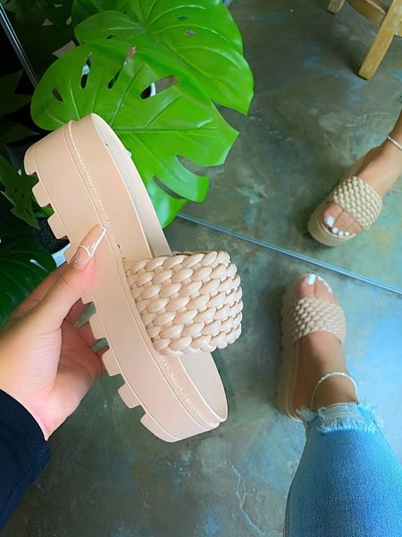 2021 new summer wedges shoes women bow knot design ladies high heel slip on sandals pvc female slippers large sandalias mujer, Black
2021 new summer wedges shoes women bow knot design ladies high heel slip on sandals pvc female slippers large sandalias mujer, Black