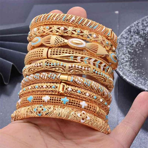 dubai variety of two-tone gold bracelets bangles gifts wedding jewelery africa for women babyflower bijoux femme 210918, Black
dubai variety of two-tone gold bracelets bangles gifts wedding jewelery africa for women babyflower bijoux femme 210918, Black
