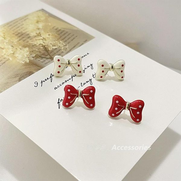 stud cute red bowknot earrings for women girls korean small metal cartoon wedding party fashion jewelry wholesale gift, Golden;silver
stud cute red bowknot earrings for women girls korean small metal cartoon wedding party fashion jewelry wholesale gift, Golden;silver