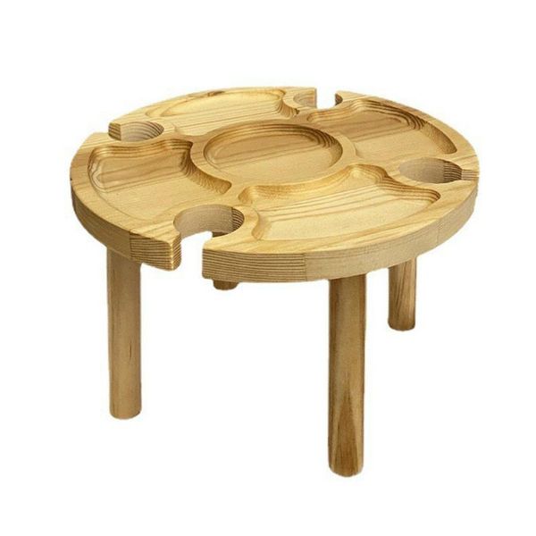 camp furniture portable wine table wooden picnic 2 in 1 creative collapsible beach for garden travel camping
camp furniture portable wine table wooden picnic 2 in 1 creative collapsible beach for garden travel camping