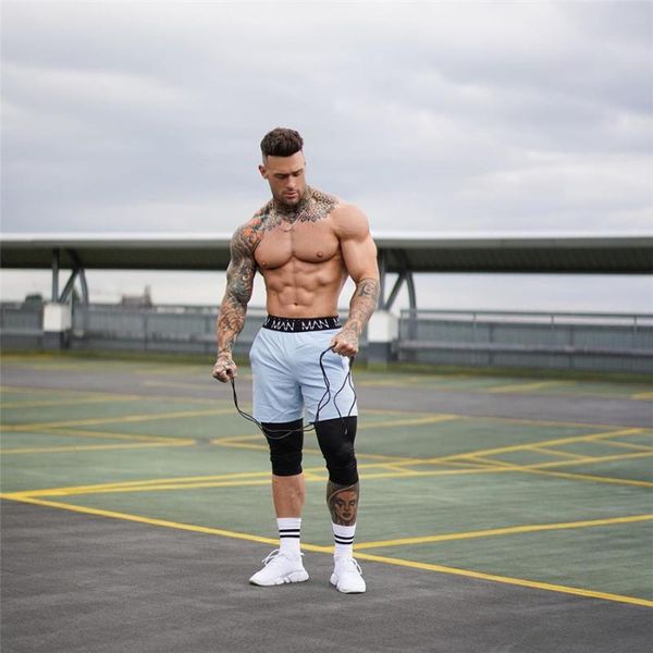 men's shorts 2021 summer sports fitness men quick-drying elastic training running casual outdoor five-point pants, White;black
men's shorts 2021 summer sports fitness men quick-drying elastic training running casual outdoor five-point pants, White;black