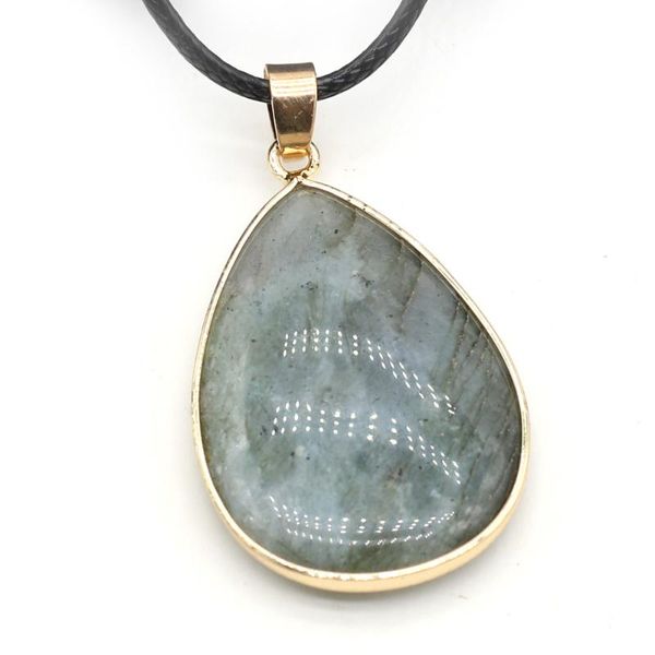 pendant necklaces natural semi-precious stones drop-shaped glittering stone necklace boutique making diy fashion charm jewelry, Silver
pendant necklaces natural semi-precious stones drop-shaped glittering stone necklace boutique making diy fashion charm jewelry, Silver