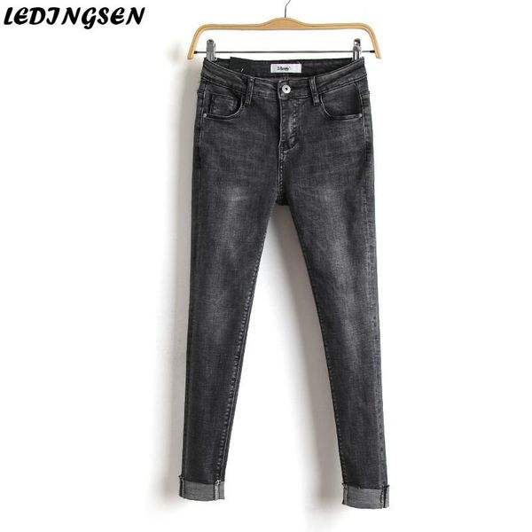 women's jeans ledingsen 2021 autumn high waist women ripped black skinny denim pants for plus size 31, Blue
women's jeans ledingsen 2021 autumn high waist women ripped black skinny denim pants for plus size 31, Blue