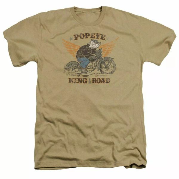 popeye king of the road t shirt mens licensed sailor man idw comics tee sand, White;black
popeye king of the road t shirt mens licensed sailor man idw comics tee sand, White;black