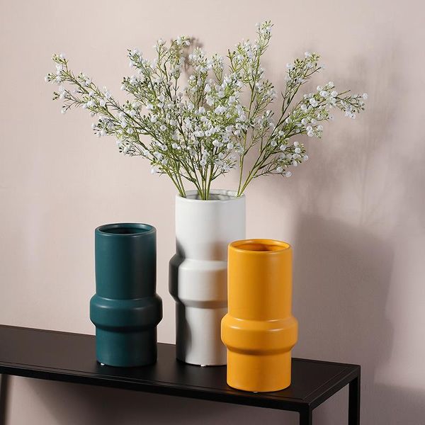 nordic minimalist morandi color high temperature ceramic vase decoration and creative countervases
nordic minimalist morandi color high temperature ceramic vase decoration and creative countervases