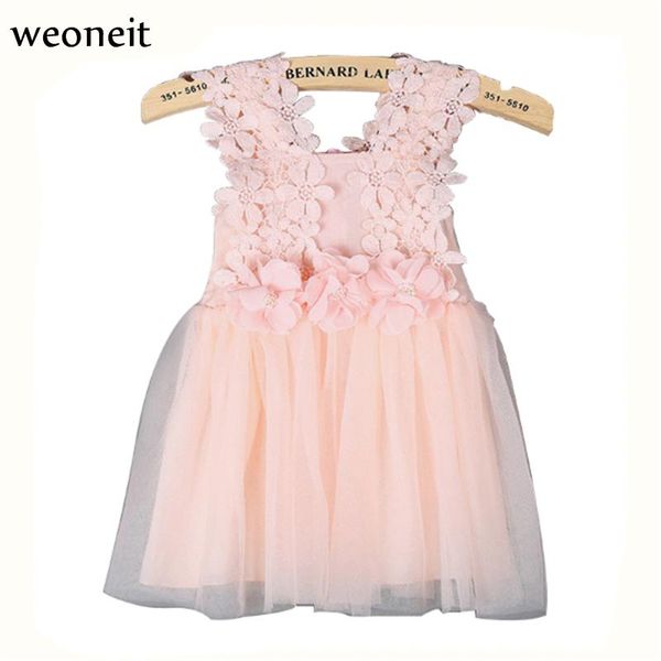 girl's dresses weoneit 2021 summer style girl dress lace princess baby girls kids flower sleeveless children party vestidos clothes, Red;yellow
girl's dresses weoneit 2021 summer style girl dress lace princess baby girls kids flower sleeveless children party vestidos clothes, Red;yellow