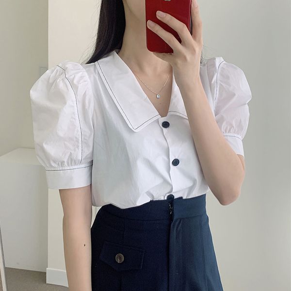 women's blouses & shirts shintimes button white blouse turn-down collar vintage woman clothes summer short sleeve shirt women chemisie
women's blouses & shirts shintimes button white blouse turn-down collar vintage woman clothes summer short sleeve shirt women chemisie