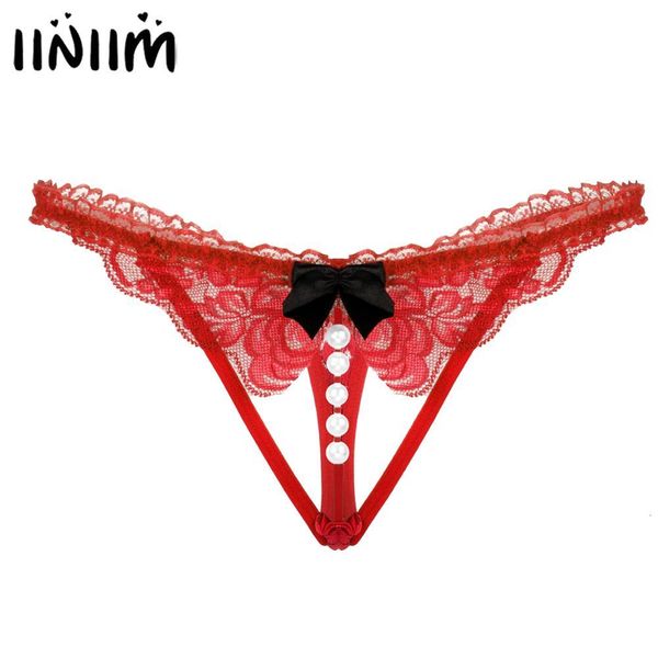 womens lace transparent bow sissy lingerie panties with t-back open cross crotchless pearl string homme knickers underwear, Black;pink
womens lace transparent bow sissy lingerie panties with t-back open cross crotchless pearl string homme knickers underwear, Black;pink
