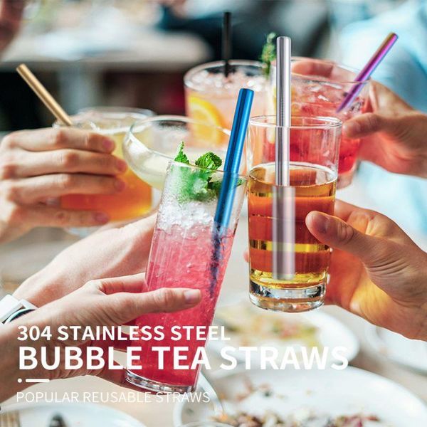 drinking straws 12mm metal straw 304 stainless steel pearl milkshake bubble tea with cleaner brush reusable bar tubes
drinking straws 12mm metal straw 304 stainless steel pearl milkshake bubble tea with cleaner brush reusable bar tubes