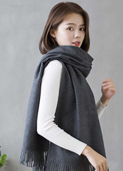 scarves 2021 korean style women's winter solid warm foulard femme cashmere thickened shawl, Blue;gray
scarves 2021 korean style women's winter solid warm foulard femme cashmere thickened shawl, Blue;gray