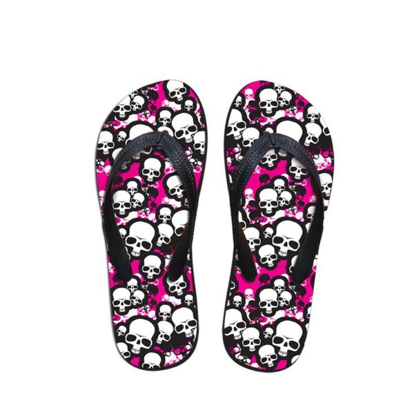 slippers noisydesigns cute skull design women summer flip flops non-slip casual woman lady fashion beach flipflops mujer, Black
slippers noisydesigns cute skull design women summer flip flops non-slip casual woman lady fashion beach flipflops mujer, Black